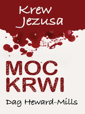 cover image of Moc Krwi Krew Jezusa